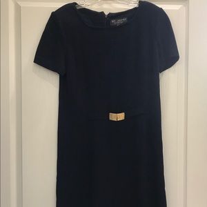 St. John Navy Knit Dress